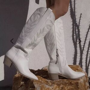 Dolce Vita Solei Cowboy Boots Beach Preppy Cowgirl